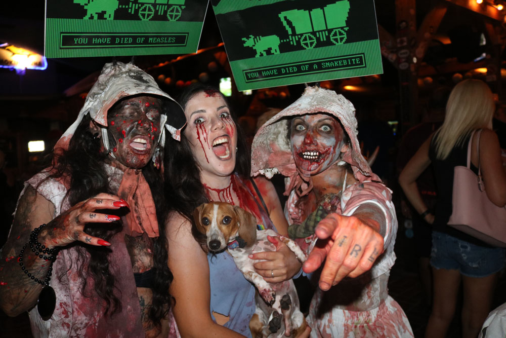 Zombie Bike Ride 2018 photo - Duval Street, Key West